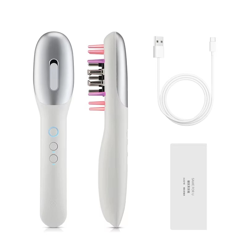 Revive Your Roots: Electric Hair Oil Applicator & Scalp Therapy Comb-Unboundless