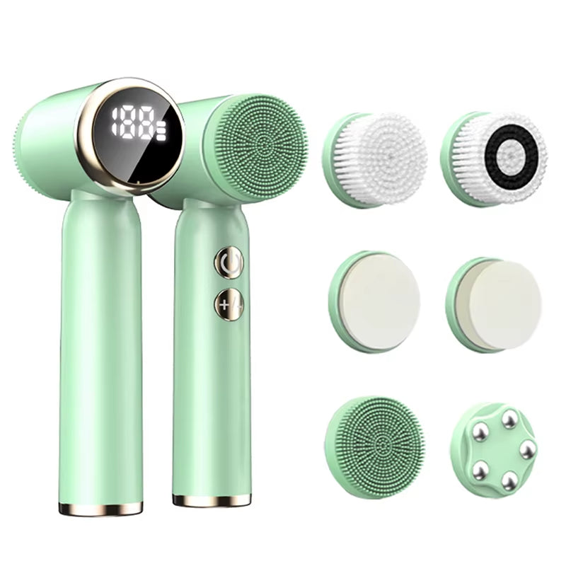 6-In-1 Multifunctional Facial Wash Brush-Unboundless