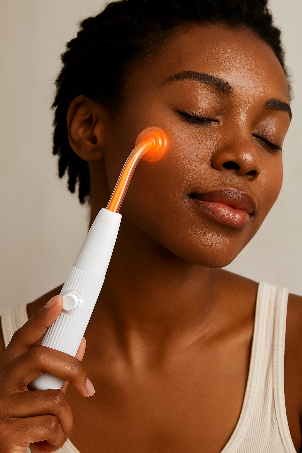 High-Frequency Facial Wand: Target Blemishes, Boost Glow, and Support Skin Renewal-Unboundless