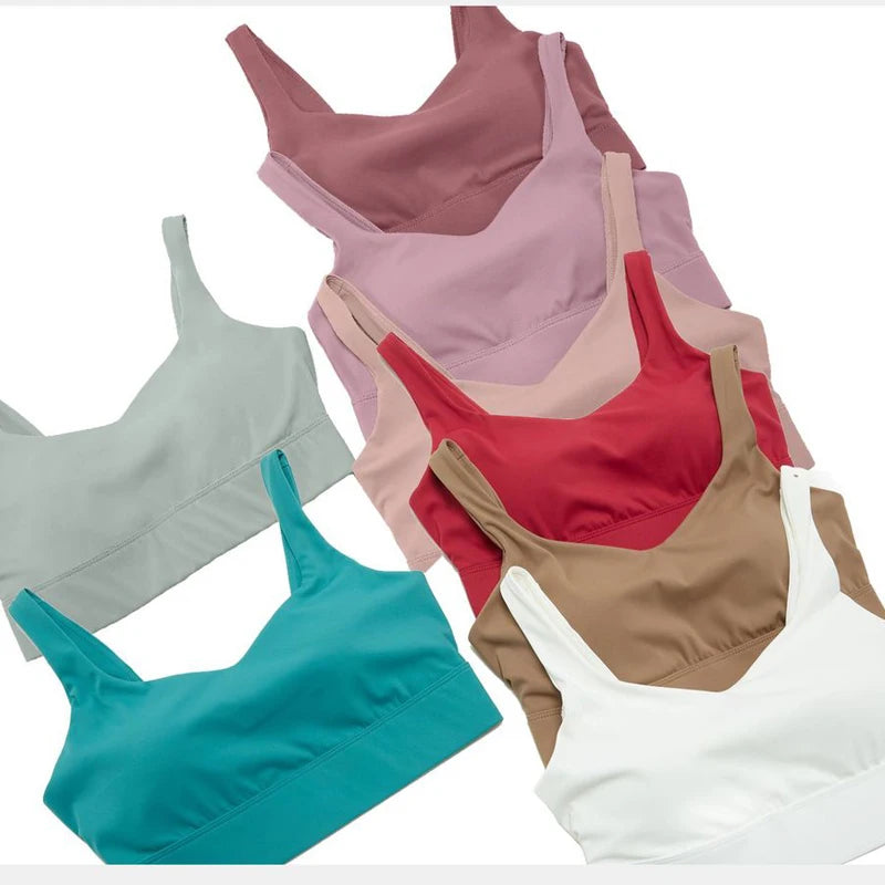Two Pieces Fitness Yoga Set Women Solid Color Buttery Soft Gym Suit Breathable Workout Running Sportswear Female Clothes-Unboundless