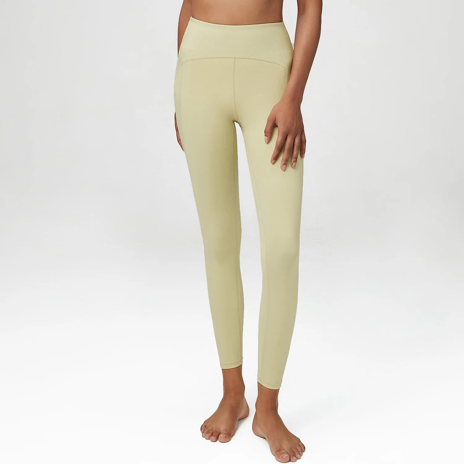 Women Yoga Pants Naked Feeling High Stretch Nylon High Waist Leggings Sexy Push up Running Gym Tights Female Athletics Clothing-Unboundless