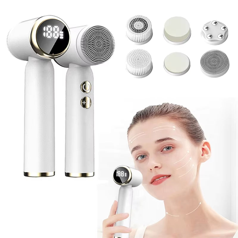 6-In-1 Multifunctional Facial Wash Brush-Unboundless