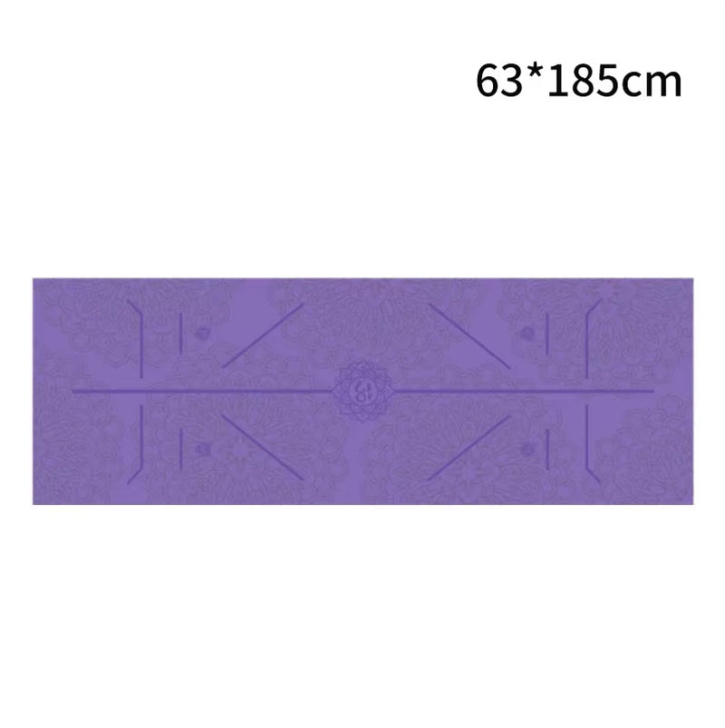 Hot Yoga Mat Towel 185*63Cm Printed Yoga Towel Non Slip Fitness Workout Mat Cover for Pilates Gym Yoga Blankets