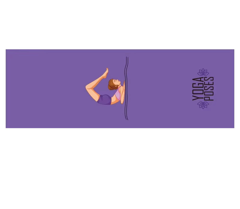 Hot Yoga Mat Towel 185*63Cm Printed Yoga Towel Non Slip Fitness Workout Mat Cover for Pilates Gym Yoga Blankets